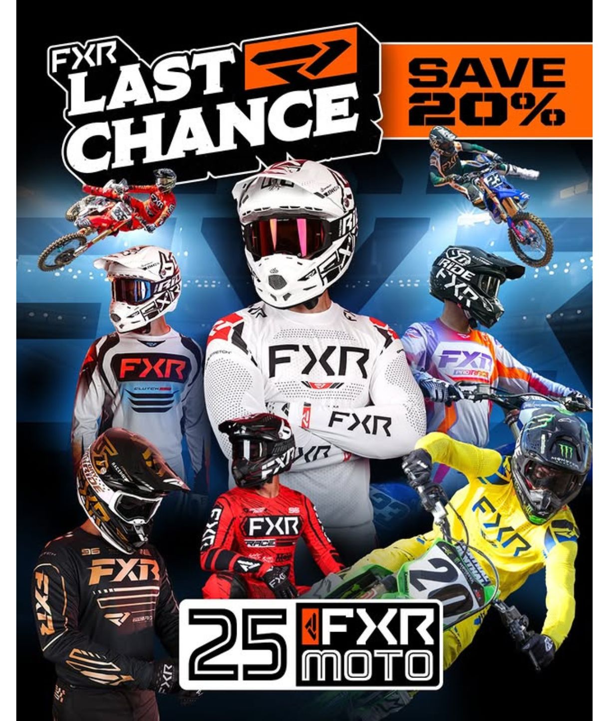 FXR last call -20%